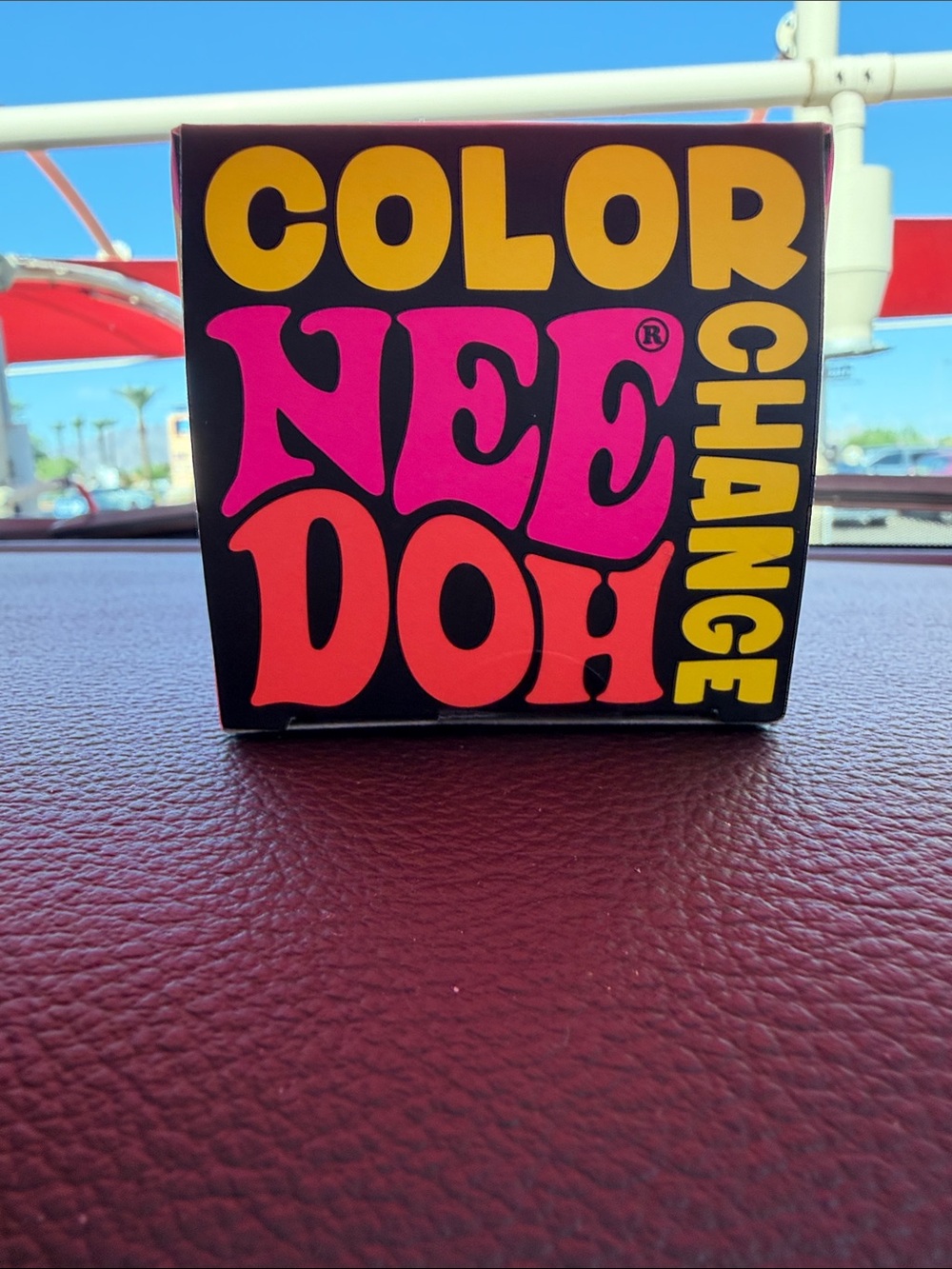 Color Change Stress Ball - Pink & Orange